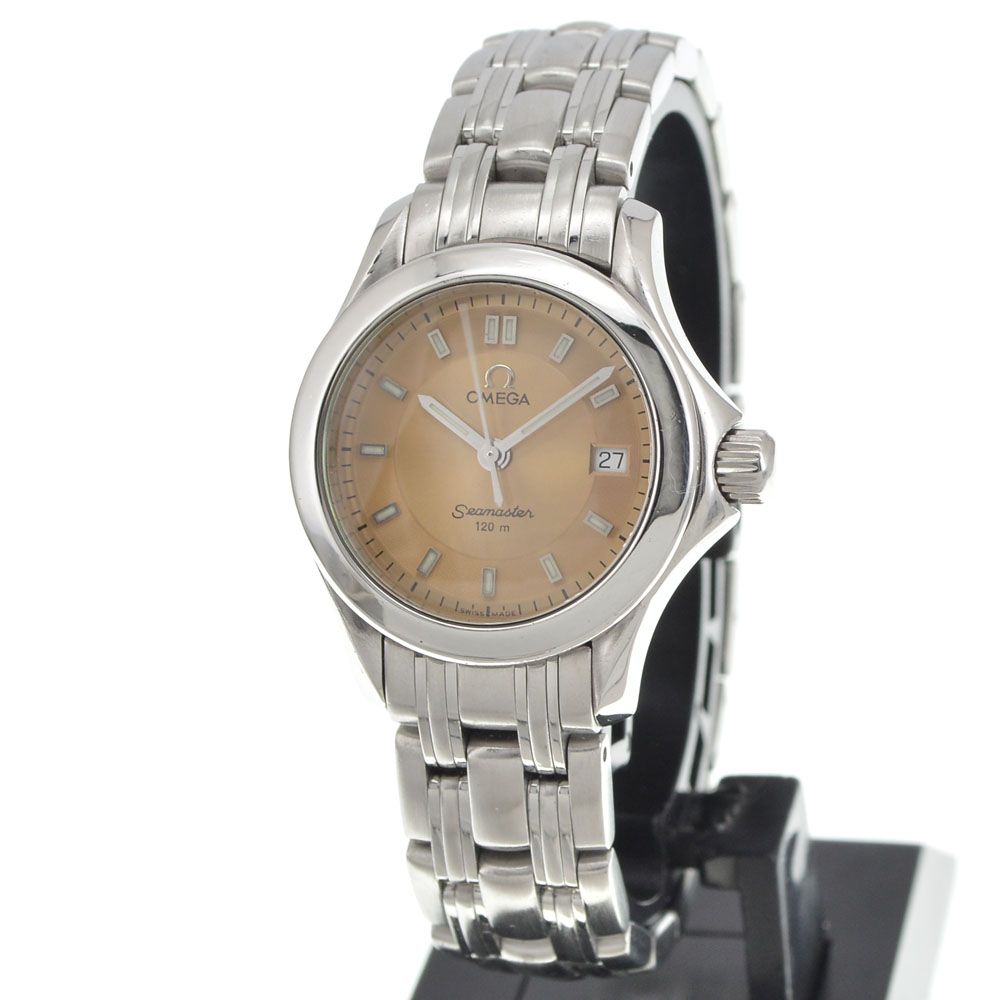 値下 オメガ OMEGA 2581.62 シーマスター 120M デイト クォーツ レディース 良品 J#144936 値下 オメガ OMEGA 2581.62 シーマスター 120M デイト クォーツ レディース 良品 J#144936