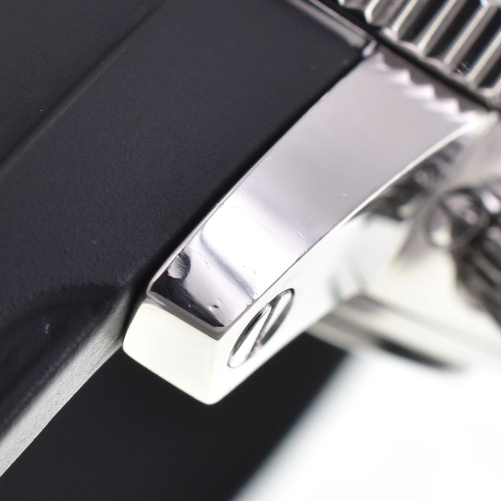 値下 エルメス HERMES CP2.910 クリッパー ダイバー クロノグラフ デイト 自動巻き メンズ 良品 J#144996