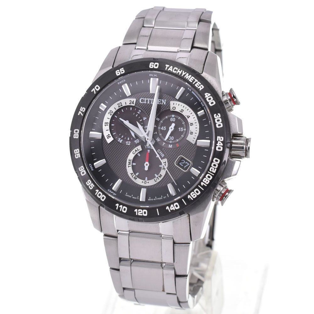 値下 シチズン CITIZEN E610-S104831 アテッサ エコドライブ メンズ 保証書付き J#145126