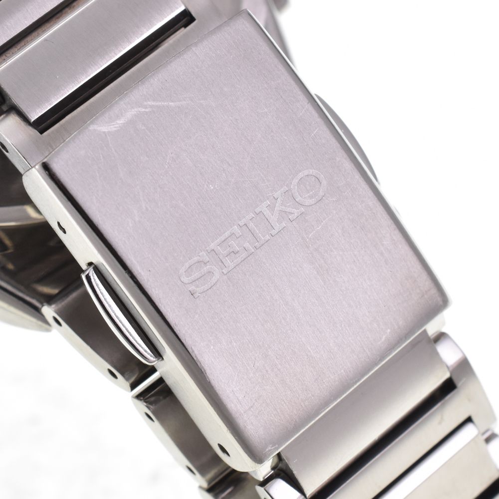 値下 セイコー SEIKO 5X53-0BR0/SBXC107 アストロン ネクスタ― ソーラー GPS衛星電波 メンズ 良品 箱・保証書付き J#145208