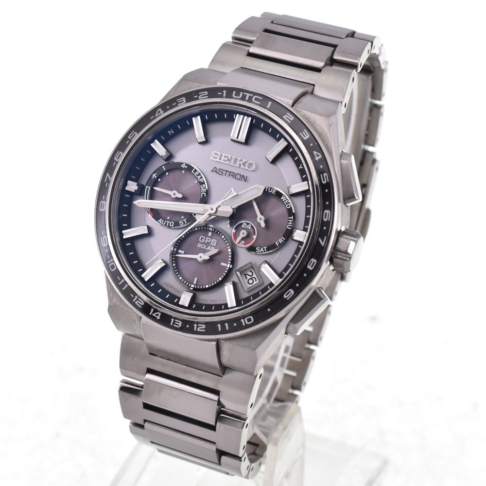 値下 セイコー SEIKO 5X53-0BR0/SBXC107 アストロン ネクスタ― ソーラー GPS衛星電波 メンズ 良品 箱・保証書付き J#145208