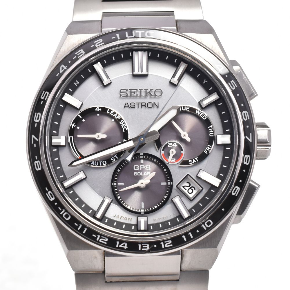 値下 セイコー SEIKO 5X53-0BR0/SBXC107 アストロン ネクスタ― ソーラー GPS衛星電波 メンズ 良品 箱・保証書付き J#145208
