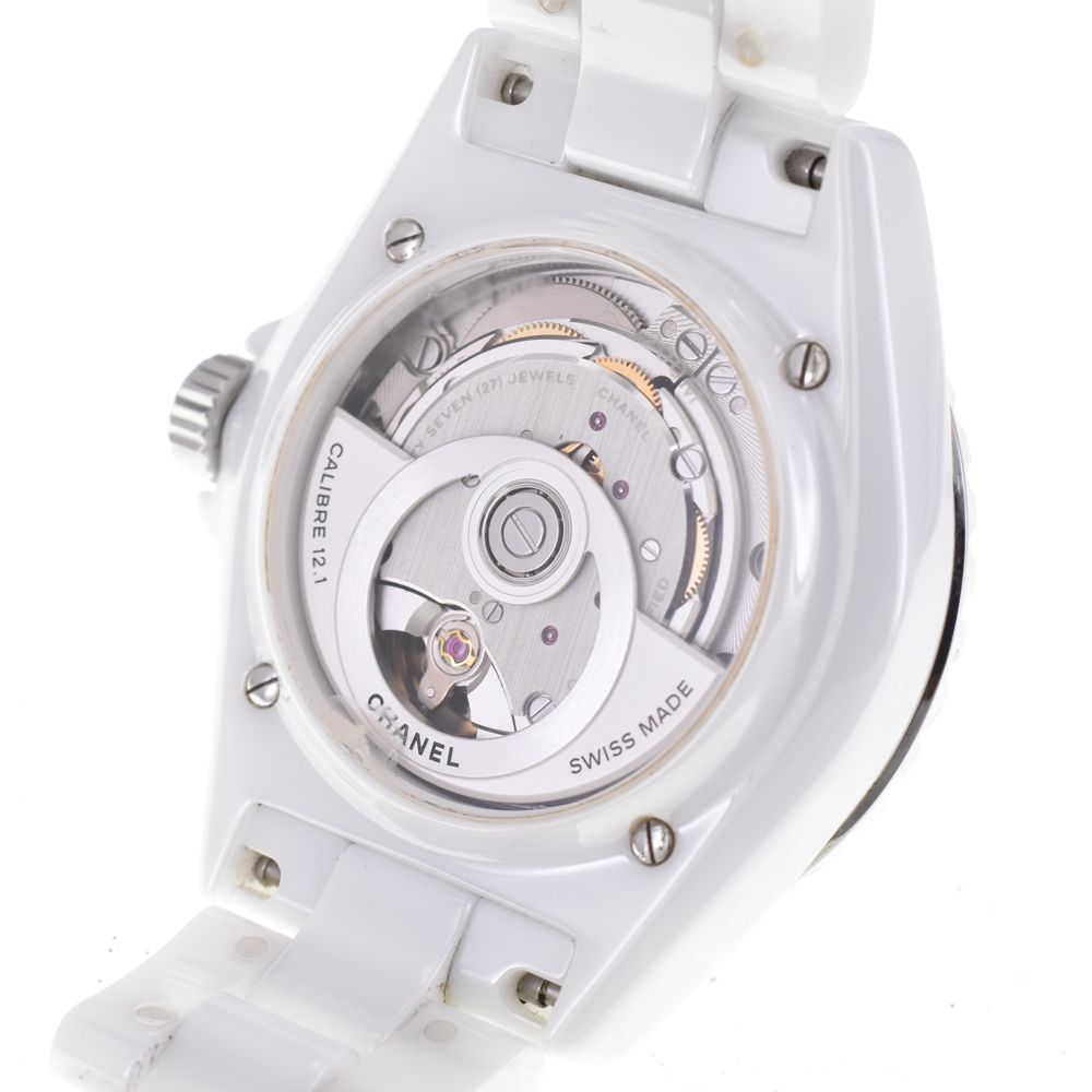 値下 シャネル CHANEL H6186 J12 ファントム 自動巻き メンズ 良品 箱・保証書付き J#145033