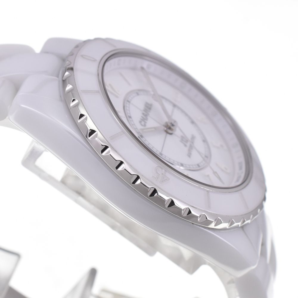 値下 シャネル CHANEL H6186 J12 ファントム 自動巻き メンズ 良品 箱・保証書付き J#145033