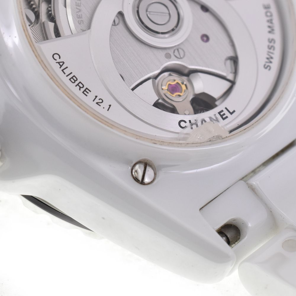 値下 シャネル CHANEL H6186 J12 ファントム 自動巻き メンズ 良品 箱・保証書付き J#145033