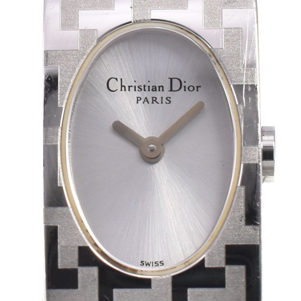 値下 クリスチャンディオール Christian Dior D70-100 クォーツ レディース J#144895