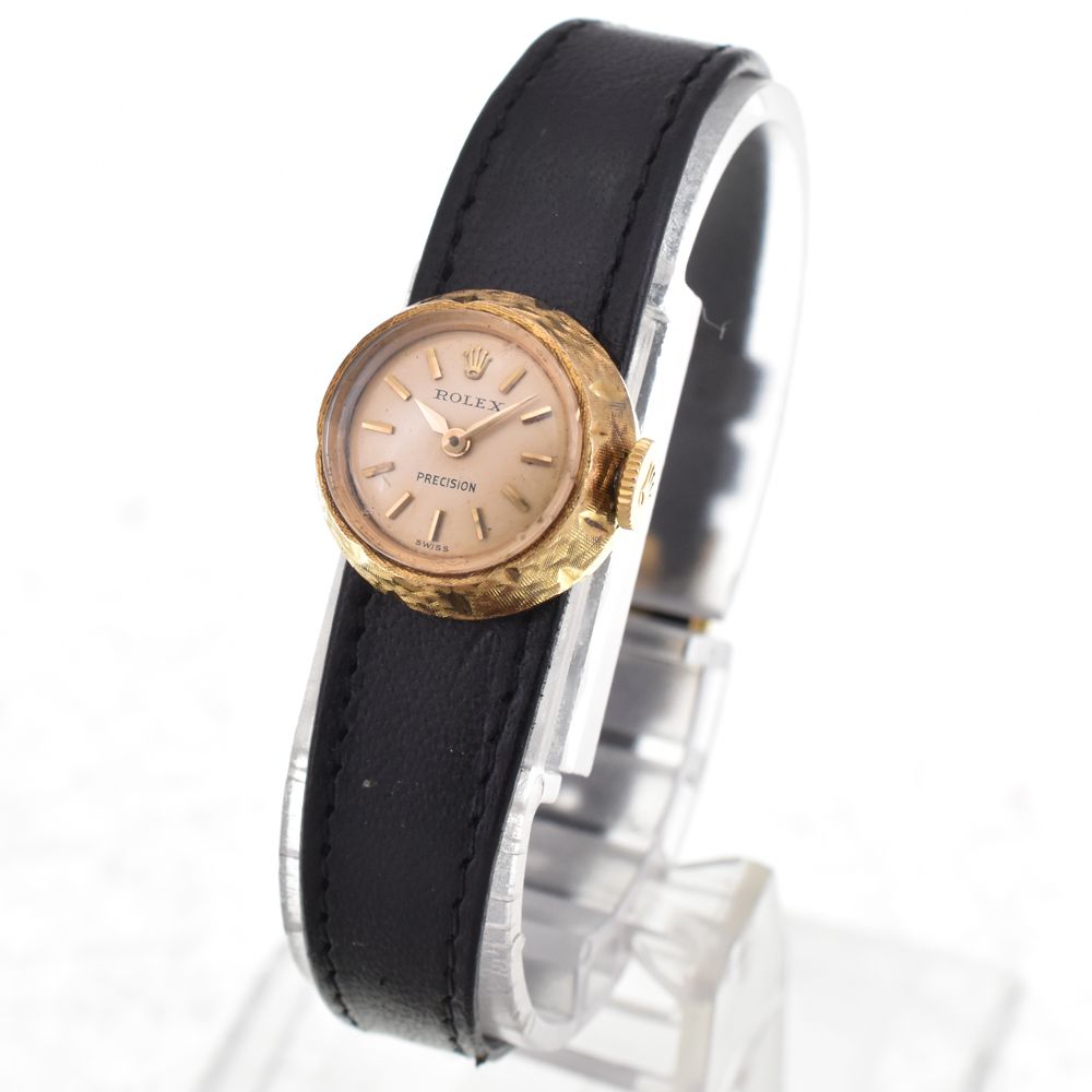 値下 ロレックス ROLEX 9544 カメレオン プレシジョン K18YG Cal.282 手巻き レディース 内箱付き J#144631