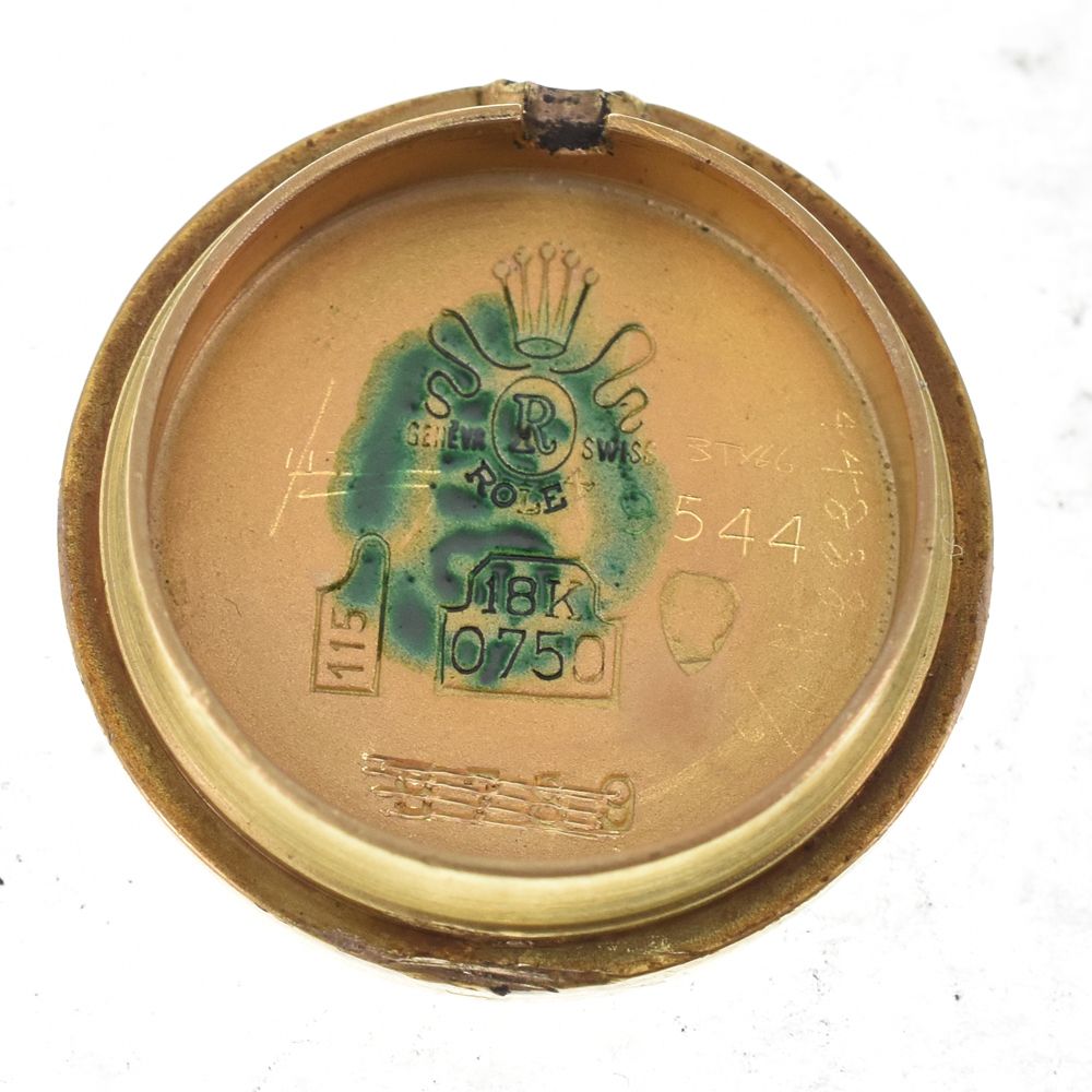 値下 ロレックス ROLEX 9544 カメレオン プレシジョン K18YG Cal.282 手巻き レディース 内箱付き J#144631