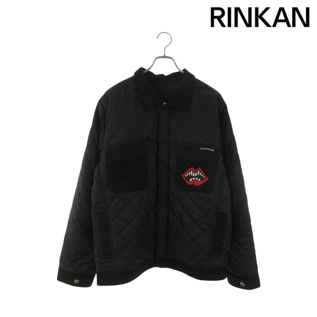 クロムハーツ P SHIRT M NO FLAPS NYLN チョンパーパッチクロスボールボタンキルティングブルゾン メンズ L 405,855円