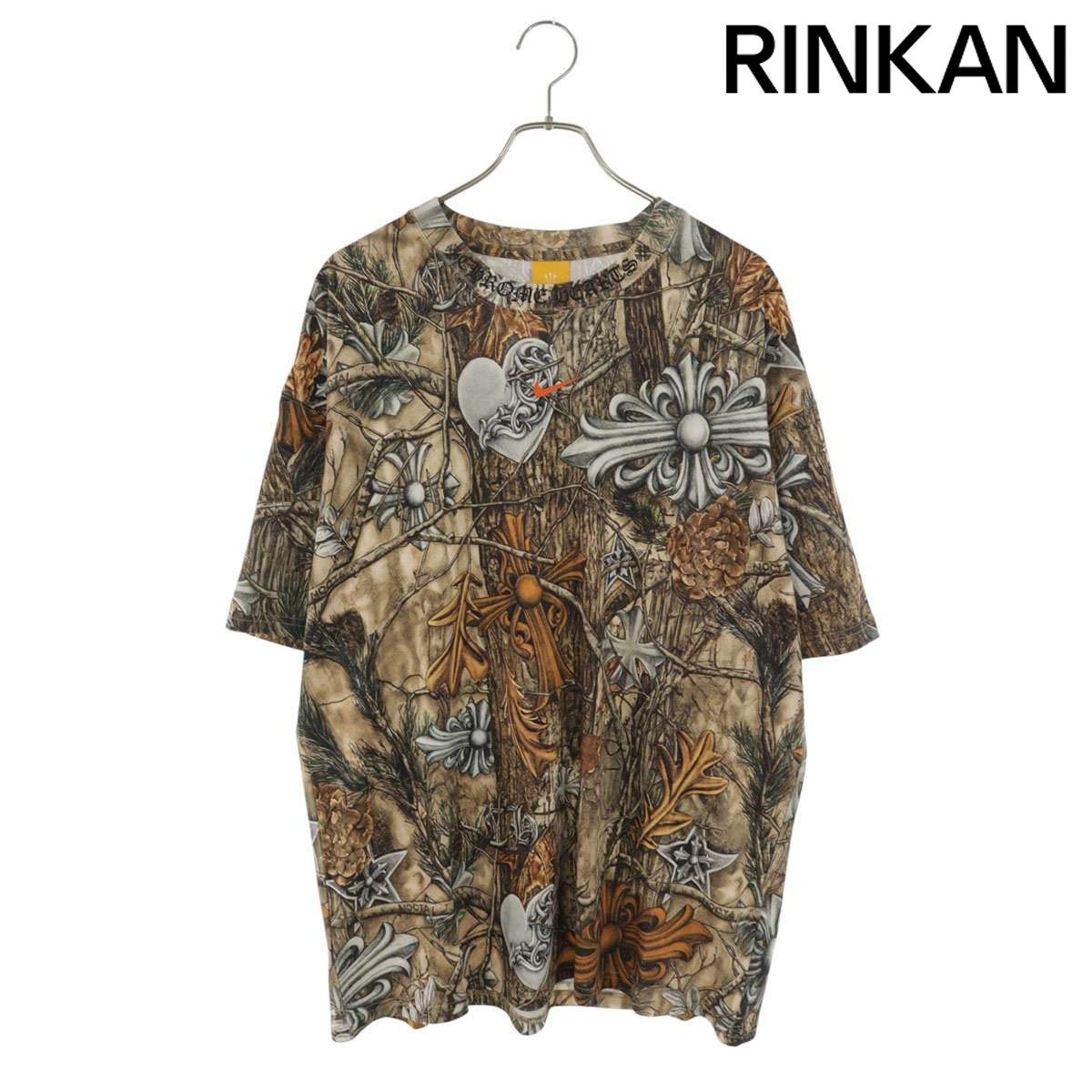 クロムハーツ ×ナイキ NIKE NOCTA S/S ナイキドレイク総柄Tシャツ メンズ L