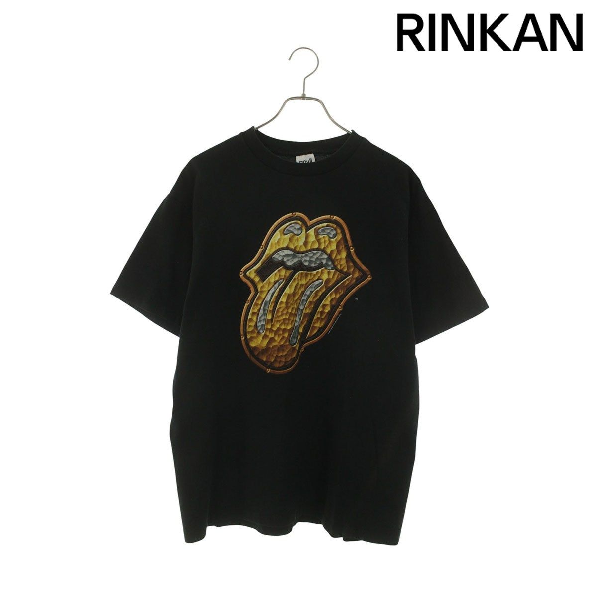 ヴィンテージ THE ROLLING STONES/ローリングストーンズ BRIDGES TO BABYLONプリントTシャツ メンズ L