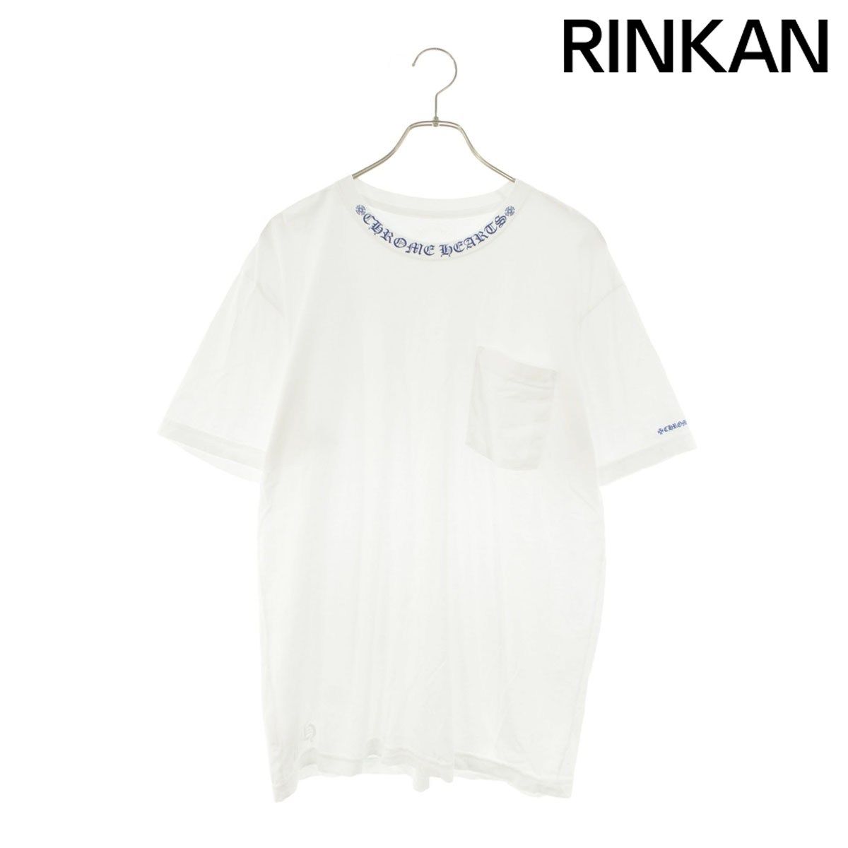 クロムハーツ CH T-SHRT/1 ネックロゴプリントTシャツ メンズ L