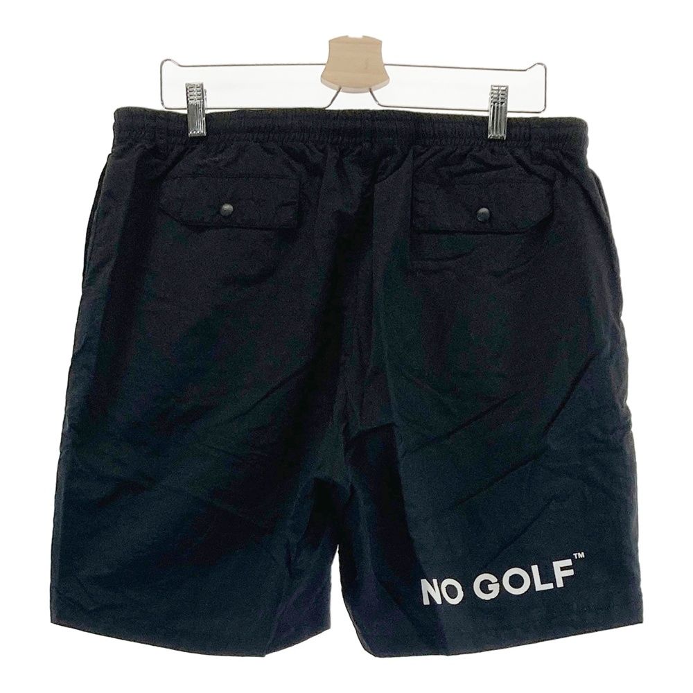 COFFEE NO CLUBHAUS 黒ハーフパンツ  CLUBHAUS × COFFEE NO GOLF NO Lサイズ メンズウェア
