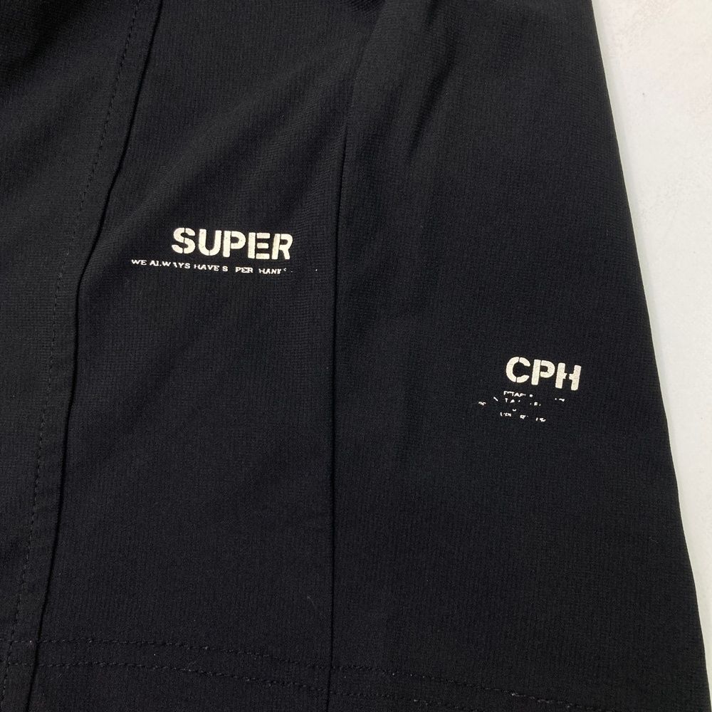 サイズ：medium CAPTAINS HELM GOLF　キャプテンズ ヘルム ゴルフ ×SUPERTHANKS ; ハーフパンツ ブラック系 [240101556887] ゴルフウェア メンズ ストスト