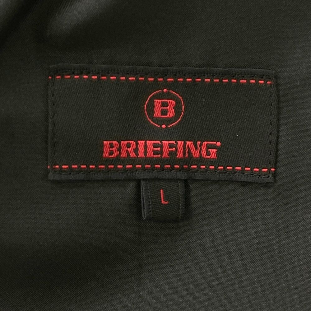 サイズ：L BRIEFING GOLF ブリーフィング ハーフパンツ ブラック系 [240101557204] ゴルフウェア メンズ ストスト