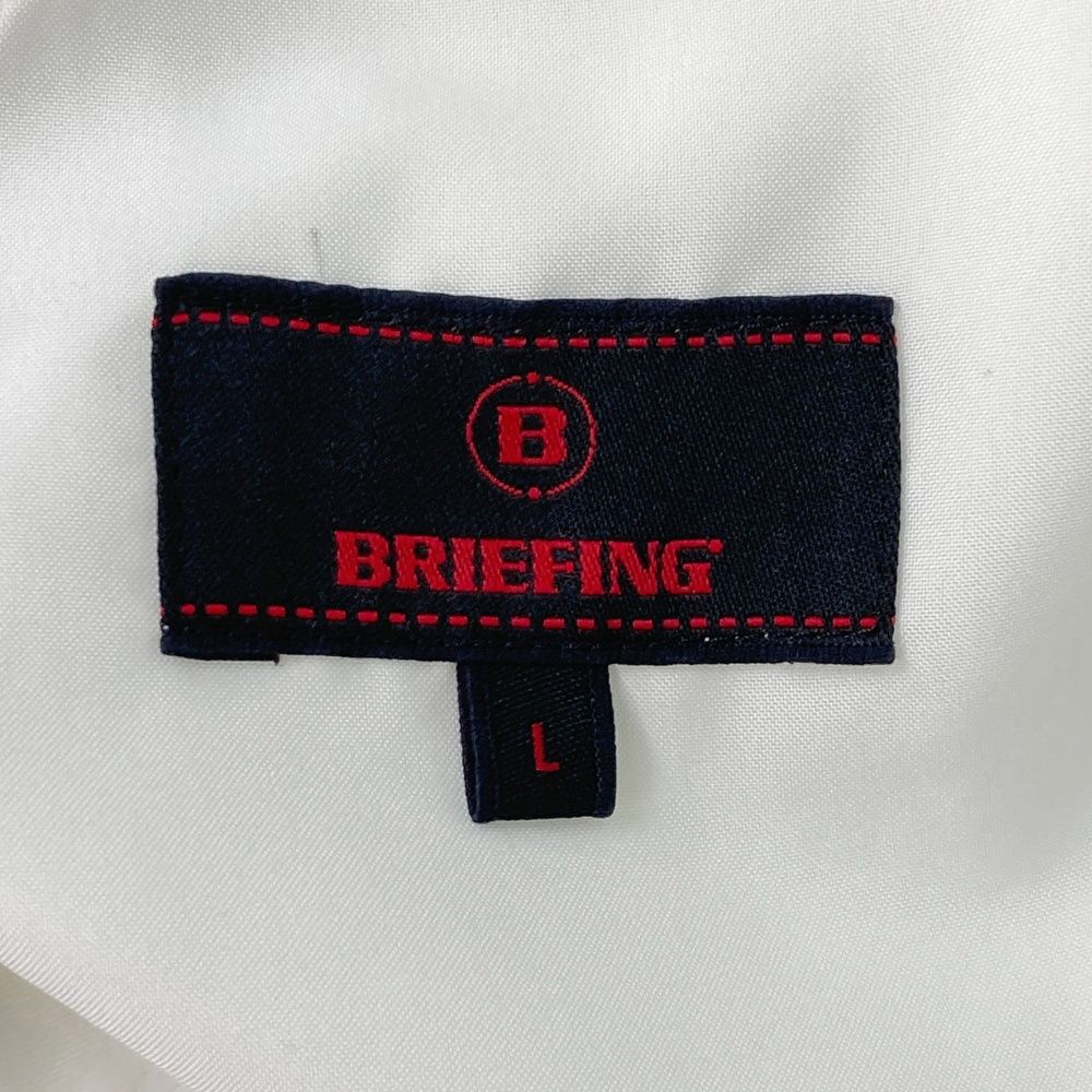 サイズ：L BRIEFING GOLF ブリーフィング ハーフパンツ ホワイト系 [240101557205] ゴルフウェア メンズ ストスト