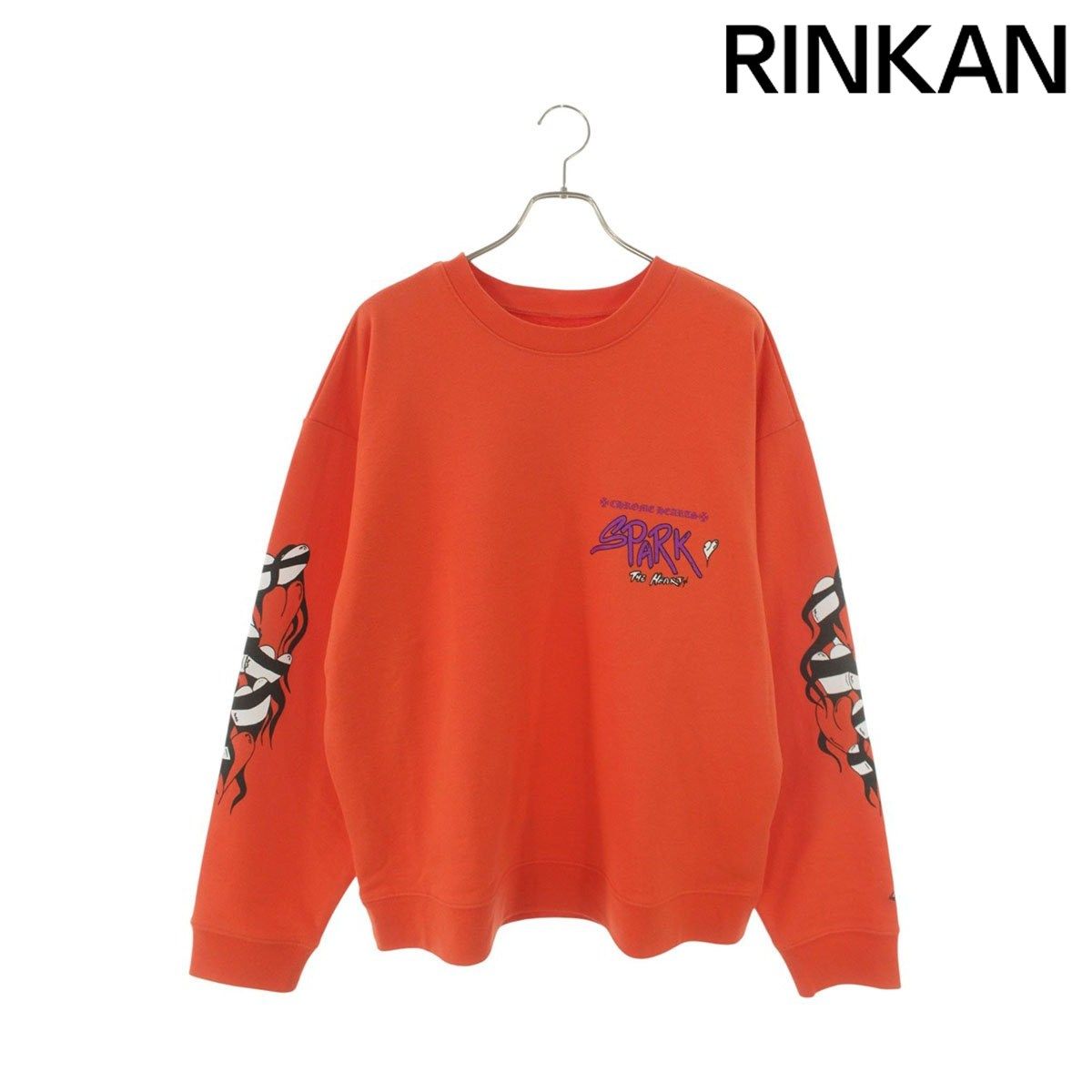クロムハーツ PPO SPARK THE HEART SWTSHRT MATTY BOYプリントスウェット メンズ XL