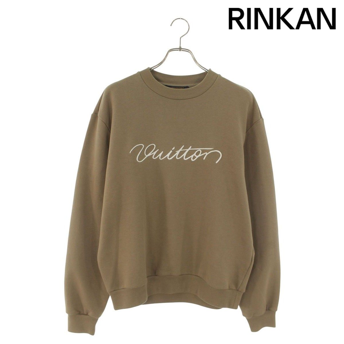 ルイヴィトン 25AW RM252MV FWC HTY09W ロゴエンブロイダリースウェット メンズ M