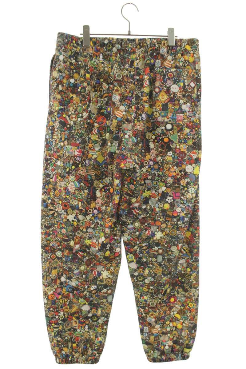 シュプリーム 26SS Mike Kelly Sweatpant マイクケリー総柄プリントスウェットロングパンツ メンズ L