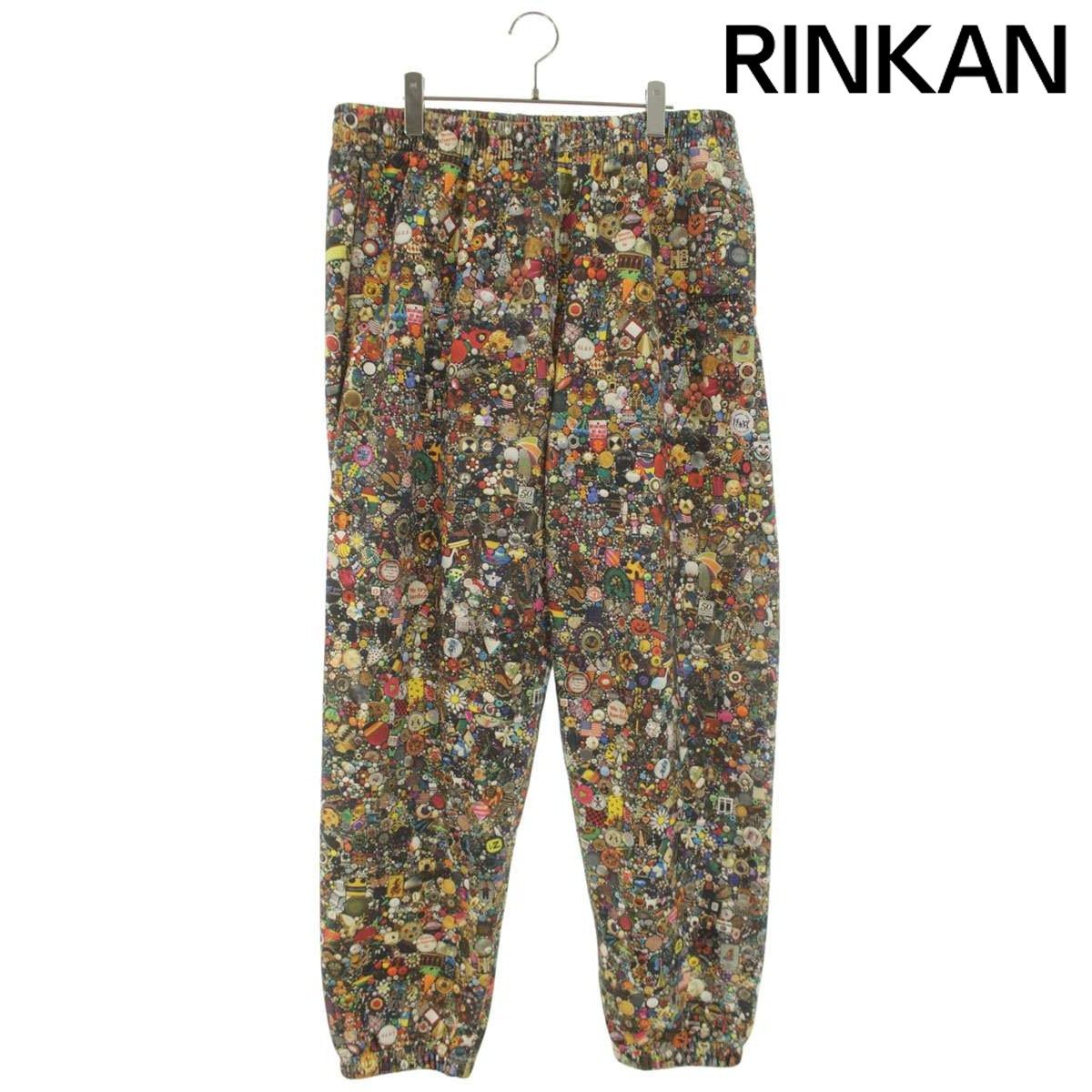 シュプリーム 26SS Mike Kelly Sweatpant マイクケリー総柄プリントスウェットロングパンツ メンズ L