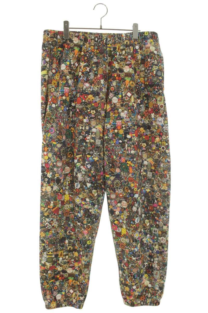 シュプリーム 26SS Mike Kelly Sweatpant マイクケリー総柄プリントスウェットロングパンツ メンズ L