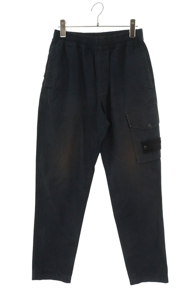 ストーンアイランド 7715320F1 ロゴパッチカーゴロングパンツ メンズ 28インチ ストーンアイランド 7715320F1 ロゴパッチカーゴロングパンツ メンズ 28インチ