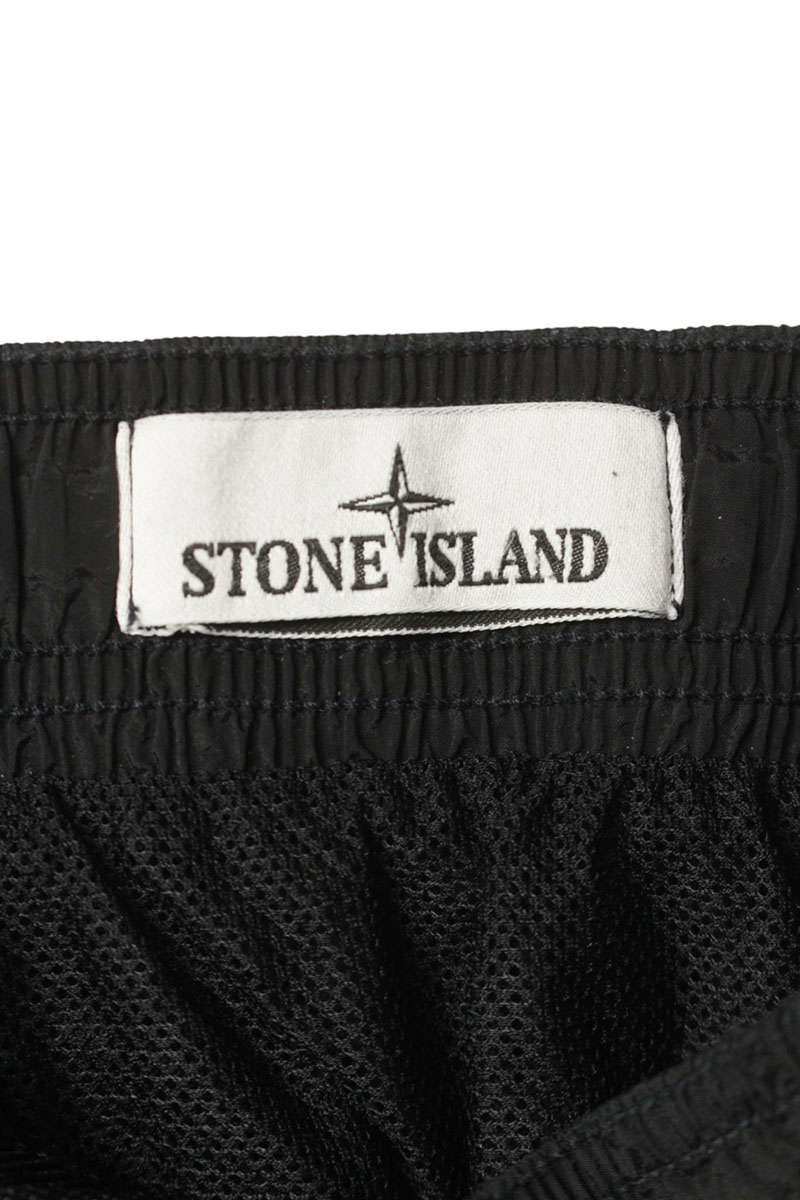 ストーンアイランド 7815B0948 ロゴ刺繍ナイロンハーフパンツ メンズ S ストーンアイランド 7815B0948 ロゴ刺繍ナイロンハーフパンツ メンズ S