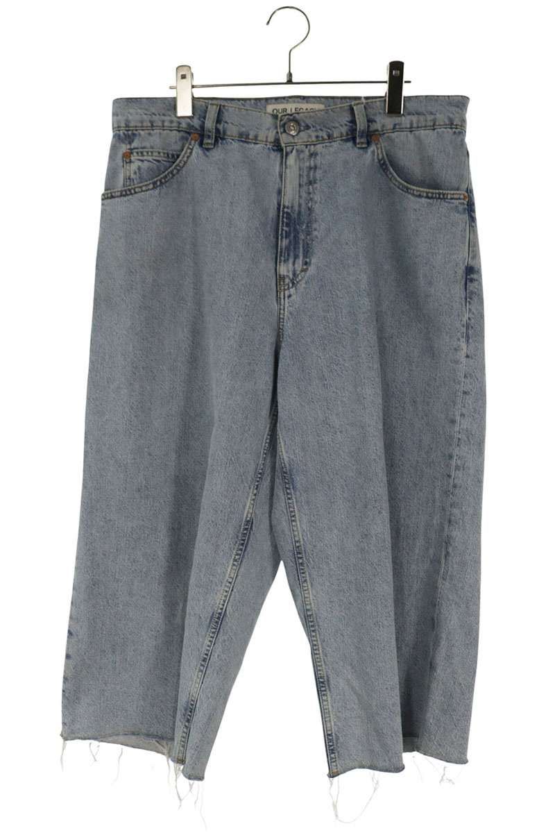 アワーレガシー M4235CR CAPRI CUT ウォッシュドデニムハーフパンツ メンズ 48