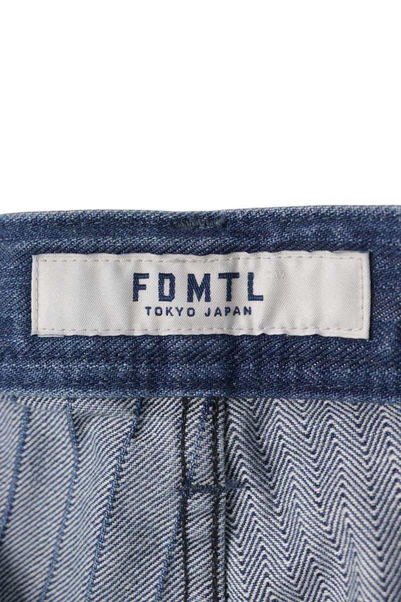 ファンダメンタル パッチワークデニムパンツ メンズ W32 ファンダメンタル パッチワークデニムパンツ メンズ W32