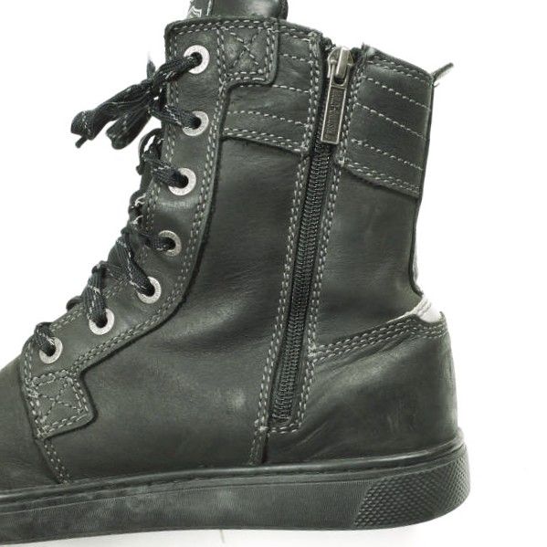 HARLEY DAVIDSON ハーレーダビッドソン 純正 メンズ スタインマンウォータープルーフモーターサイクルブーツ D93696 US9(27cm) BLACK サイドジップ シューズ g26636