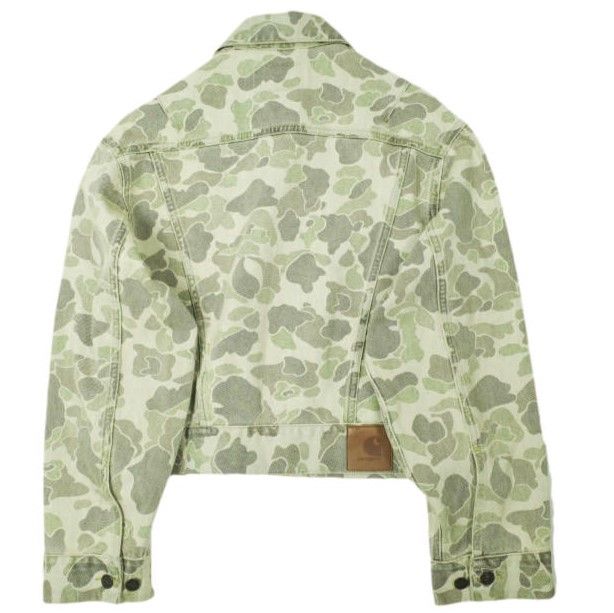 carhartt WIP カーハート ワークインプログレス 24AW W DUCK ORELL JACKET ウィメンズ ダックオレルジャケット I033890 XS Camo Duck Black Gジャン 3rd デニムジャケット アウター g26688 carhartt WIP カーハート ワークインプログレス 24AW W DUCK ORELL JACKET ウィメンズ ダックオレルジャケット I033890 XS Camo Duck Black Gジャン 3rd デニムジャケット アウター g26688