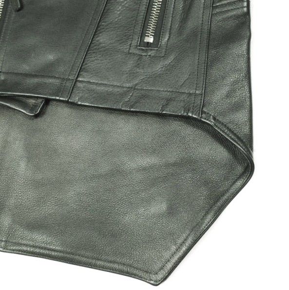 新品 REIJI HARIMOTO レイジハリモト 日本製 カウハイド レザーダブル