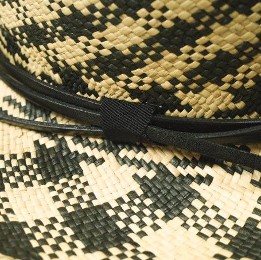 新品 nivernois ニヴァーノイス 日本製 PANAMA HAT ロングブリム