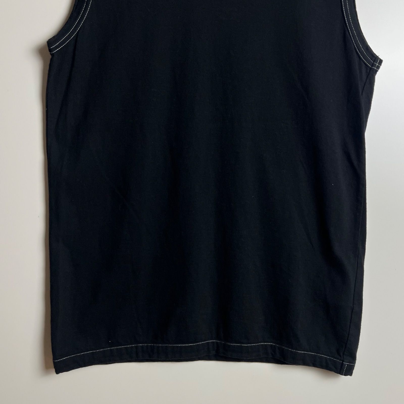 tricot COMME des GARCONS CDG AD2003 archive wht stitch tanktop TM