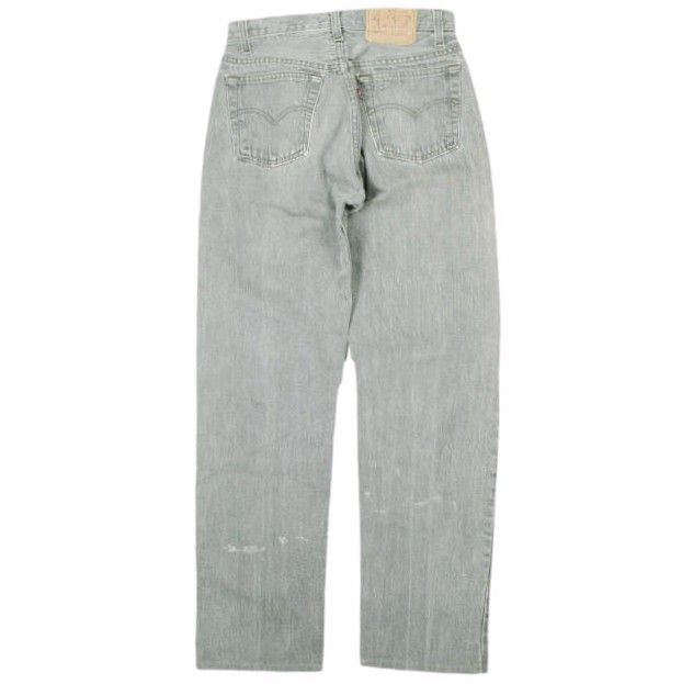 PATRINIA パトリニア Hand Stitched Denim Pants 作業工程2h LEVI'Sリメイク ハンドステッチデニムパンツ W28 BLACK ボタンフライ ジーンズ ボトムス g26664