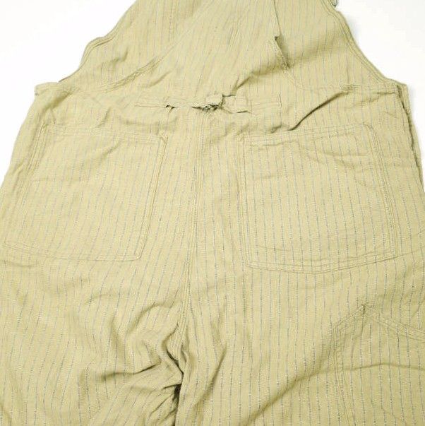 RRL ダブルアールエル ストライプド リネンコットン オーバーオール 782959707001 XL Beige オールインワン Double RL ジャンプスーツ ツナギ 定価86,900円 g26672 RRL ダブルアールエル ストライプド リネンコットン オーバーオール 782959707001 XL Beige オールインワン Double RL ジャンプスーツ ツナギ 定価86,900円 g26672