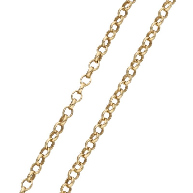 クロムハーツ 22K NECKCHAIN R18/ロールチェーン18inch ゴールドネックレス メンズ 18inch クロムハーツ 22K NECKCHAIN R18/ロールチェーン18inch ゴールドネックレス メンズ 18inch