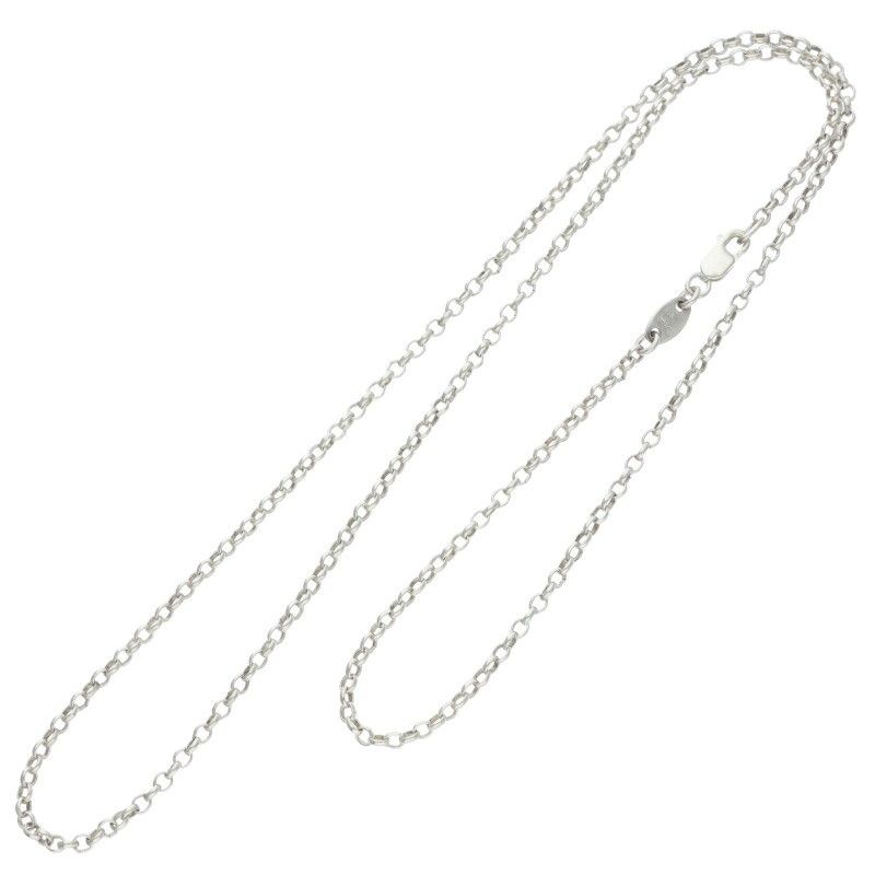 クロムハーツ NECKCHAIN R20/ロールチェーン20inch シルバーネックレス メンズ 20inch クロムハーツ NECKCHAIN R20/ロールチェーン20inch シルバーネックレス メンズ 20inch