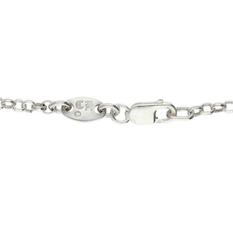 クロムハーツ NECKCHAIN R20/ロールチェーン20inch シルバーネックレス メンズ 20inch クロムハーツ NECKCHAIN R20/ロールチェーン20inch シルバーネックレス メンズ 20inch