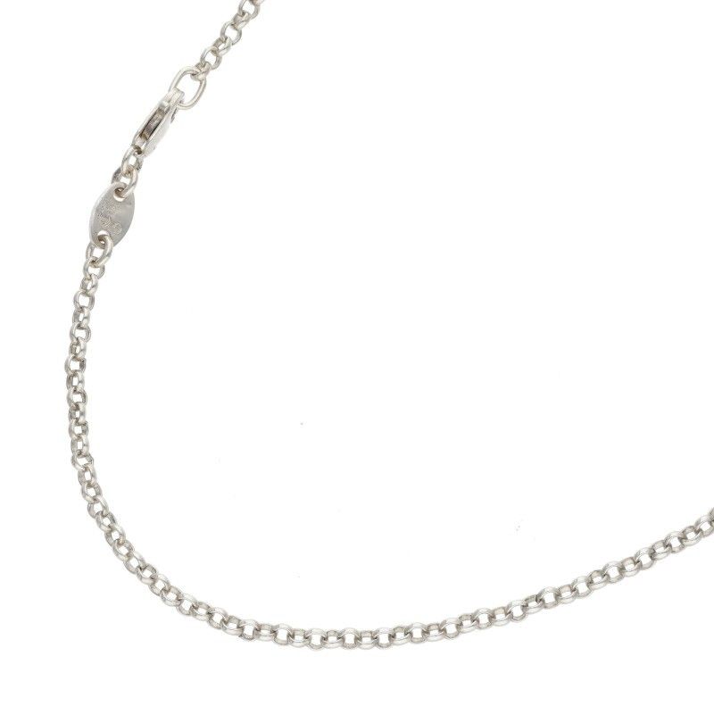 クロムハーツ PAPER CHAIN 18/ペーパーチェーン18inch シルバーネックレス メンズ 18inch クロムハーツ PAPER CHAIN 18/ペーパーチェーン18inch シルバーネックレス メンズ 18inch