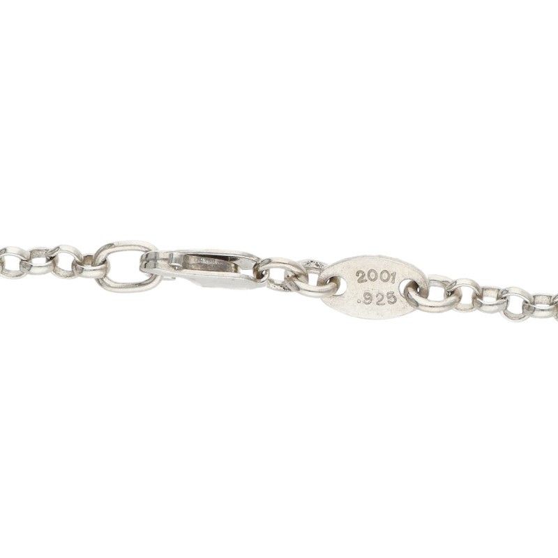 クロムハーツ PAPER CHAIN 18/ペーパーチェーン18inch シルバーネックレス メンズ 18inch クロムハーツ PAPER CHAIN 18/ペーパーチェーン18inch シルバーネックレス メンズ 18inch