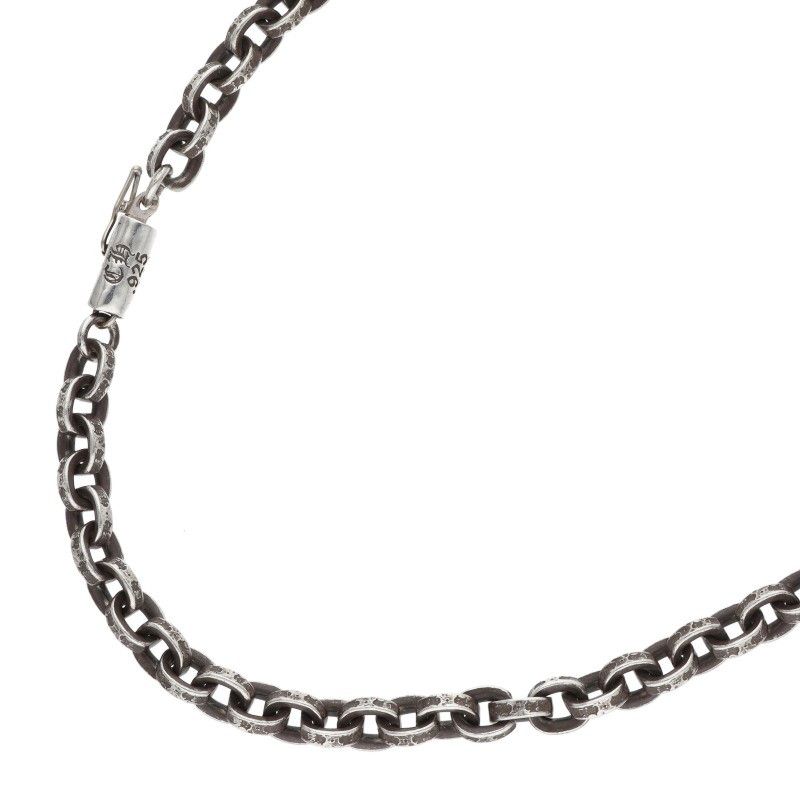 クロムハーツ NECKCHAIN R18/ロールチェーン18inch シルバーネックレス メンズ 18inch