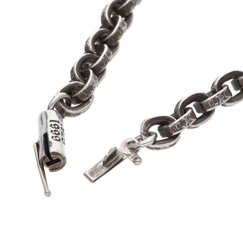 クロムハーツ NECKCHAIN R18/ロールチェーン18inch シルバーネックレス メンズ 18inch