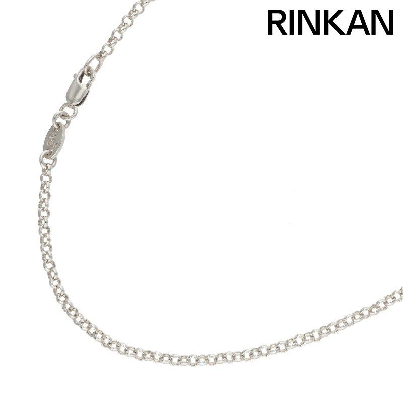 クロムハーツ NECKCHAIN R18/ロールチェーン18inch シルバーネックレス メンズ 18inch