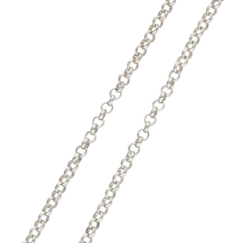 クロムハーツ NECKCHAIN R18/ロールチェーン18inch シルバーネックレス メンズ 18inch