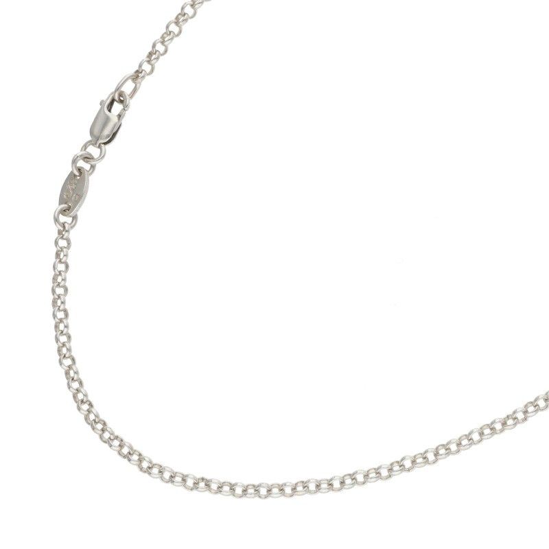 クロムハーツ NECKCHAIN R18/ロールチェーン18inch シルバーネックレス メンズ 18inch