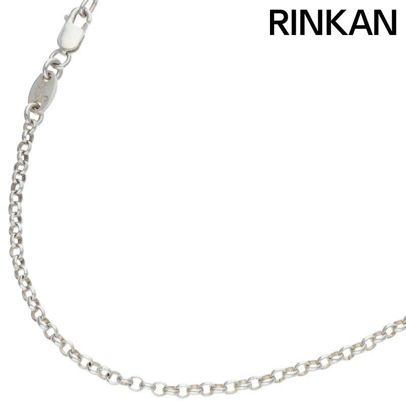 クロムハーツ NECKCHAIN R16/ロールチェーン16inch シルバーネックレス メンズ 16inch