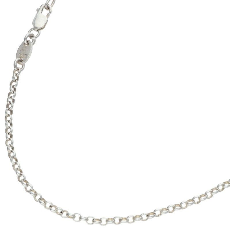 クロムハーツ NECKCHAIN R16/ロールチェーン16inch シルバーネックレス メンズ 16inch