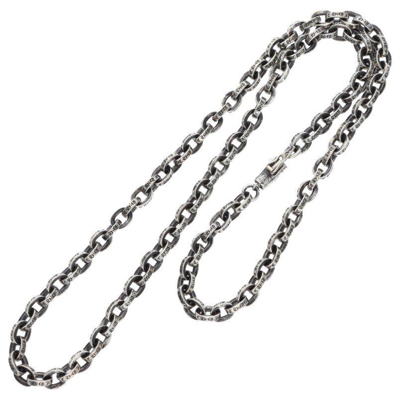 クロムハーツ PAPER CHAIN 18/ペーパーチェーン18inch シルバーネックレス メンズ 18inch クロムハーツ PAPER CHAIN 18/ペーパーチェーン18inch シルバーネックレス メンズ 18inch