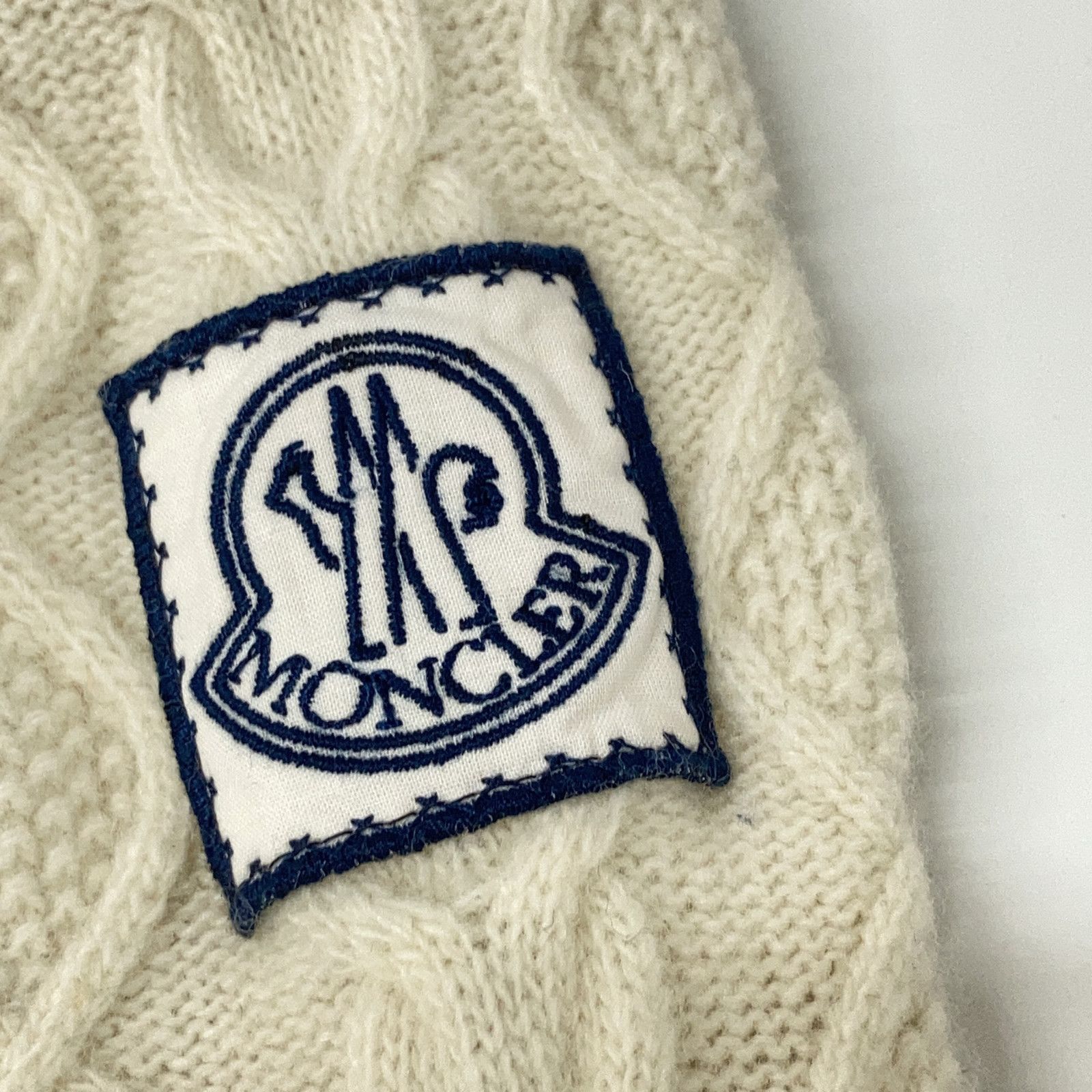 MONCLER　モンクレール　ガムブルー ウール タートルネックセーター　M
